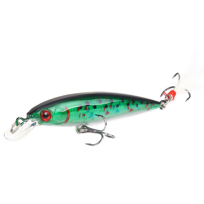 Luya Fish With Feather 9cm 7g Hard Bait