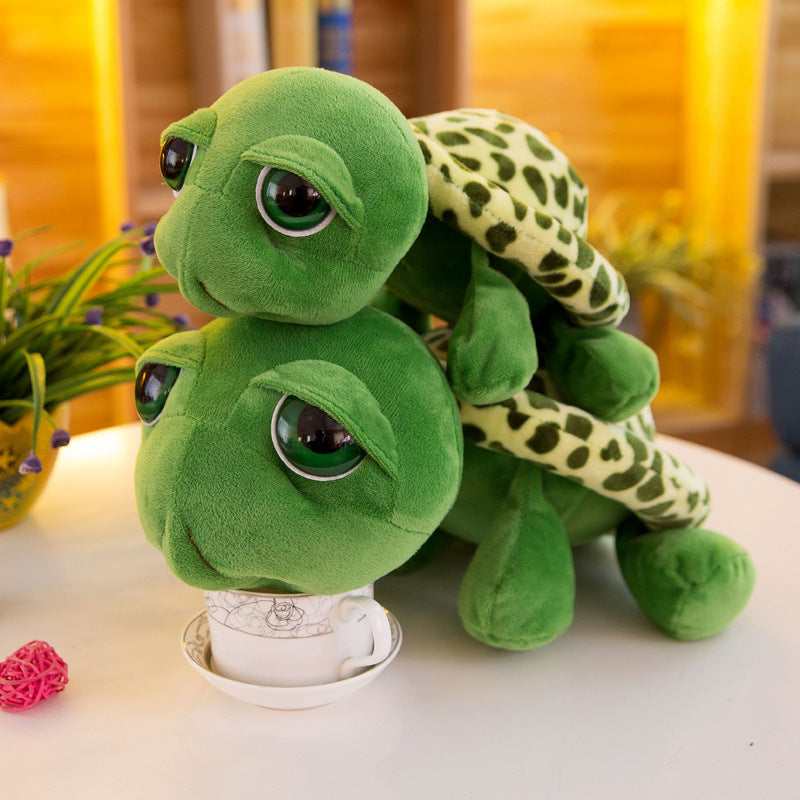 Big-Eyed Turtle Plush Toy Small Tortoise Doll