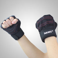 Thumbnail for Fitness Gloves Men And Women Exercise Equipment Dumbbell Exercise Weightlifting Half-Finger Gloves Training Gym Breathable Non-Slip