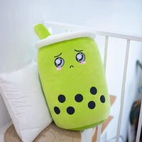 Thumbnail for Cute Fruit Drink Plush Stuffed Soft Strawberry Milk Tea Plush Boba Tea Cup Toy Bubble Tea Pillow Cushion Kids Gift