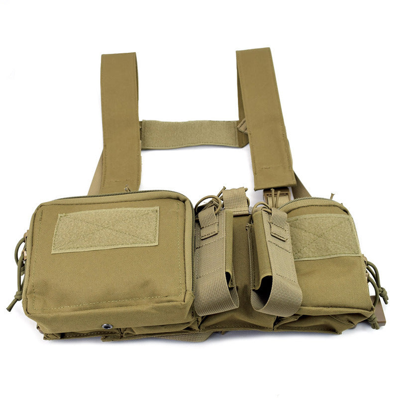 Outdoor Military Fan Tactical Bellyband Multifunctional Tactical Vest