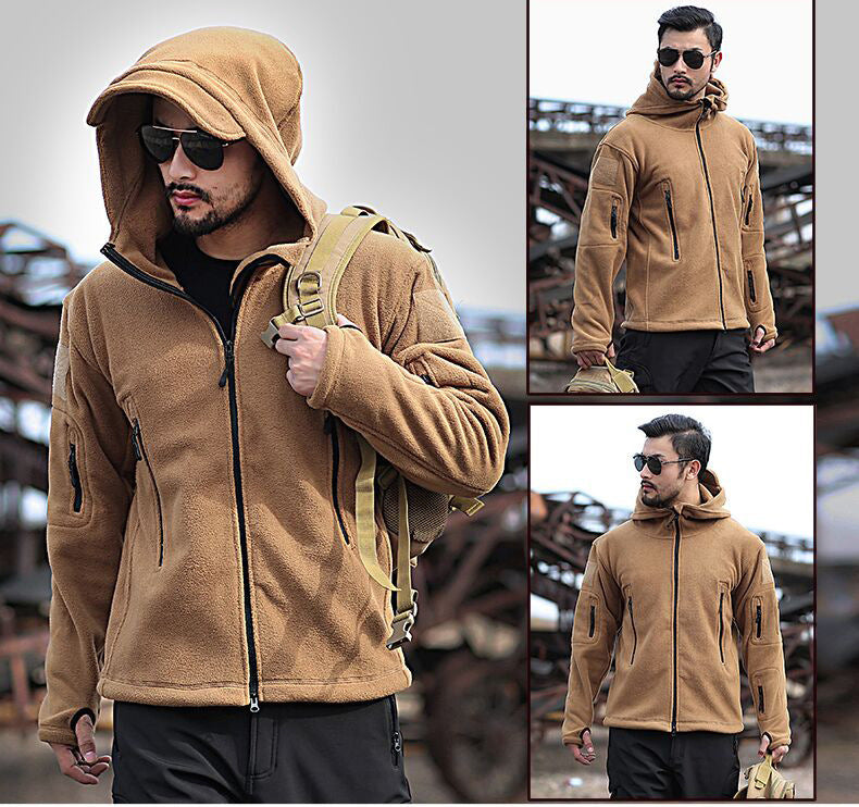 Outdoor tactical Warm Fleece Jacket