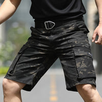 Thumbnail for Multi-pocket Men's Summer Tactical Pants Commuter Shorts