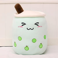 Thumbnail for Cute Fruit Drink Plush Stuffed Soft Strawberry Milk Tea Plush Boba Tea Cup Toy Bubble Tea Pillow Cushion Kids Gift